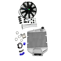 Intercooler Kit With Fan Suitable For Toyota Landcruiser 80 / 100 / 105 Series 1HZ 4.2L