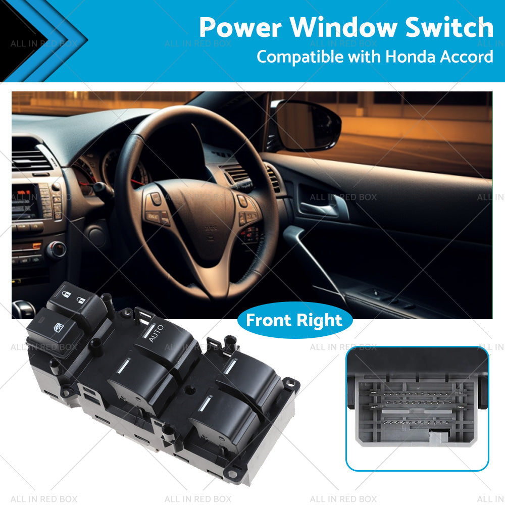 {{ Master Power Window Switch 35750-SZW-J11 Suitable For Honda Accord 2008-2011 }} - Buy Car Parts Online at {{ Kaka Auto Parts }}.