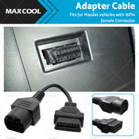{{ For Mazda 17 Pin to 16 Pin Female OBD2 Car Diagnostic Connector Adapter Cable }} - Buy Car Parts Online at {{ Kaka Auto Parts }}.