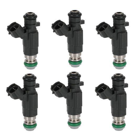 Fuel Injectors 6x Suitable For Holden Rodeo RA 3.5L V6 2003-2006 JECS FBJC100