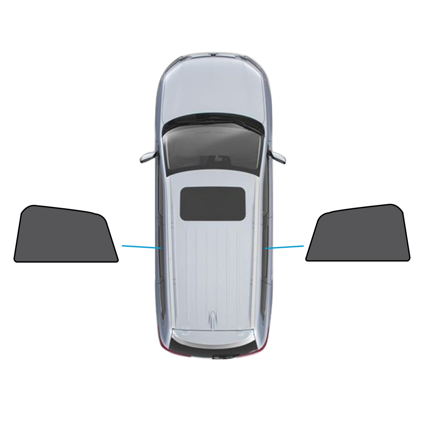 {{ 2x Car Rear Window Shade Suitable for Mazda CX5 1st Gen KE 12-17 UVA Protection }} - Buy Car Parts Online at {{ Kaka Auto Parts }}.