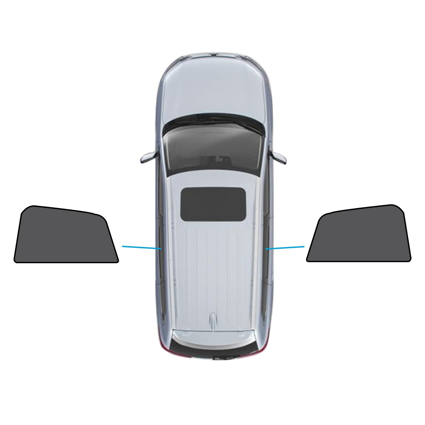 {{ 2x Car Rear Window Shade Suitable for Mazda CX5 1st Gen KE 12-17 UVA Protection }} - Buy Car Parts Online at {{ Kaka Auto Parts }}.