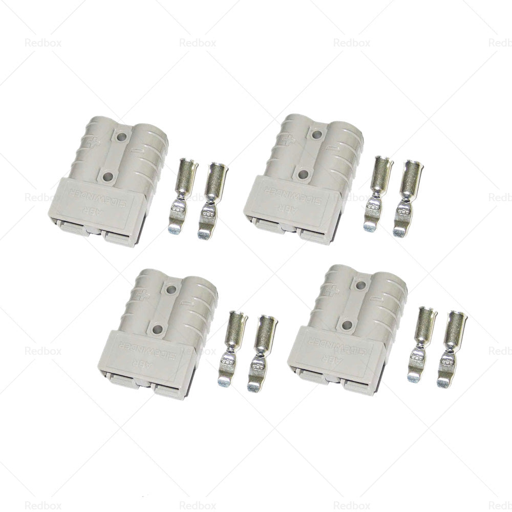 {{ 4 Sets For 50 AMP Anderson Plugs Terminals 4WD Caravan Camping Solar Car }} - Buy Car Parts Online at {{ Kaka Auto Parts }}.