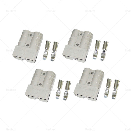 {{ 4 Sets For 50 AMP Anderson Plugs Terminals 4WD Caravan Camping Solar Car }} - Buy Car Parts Online at {{ Kaka Auto Parts }}.