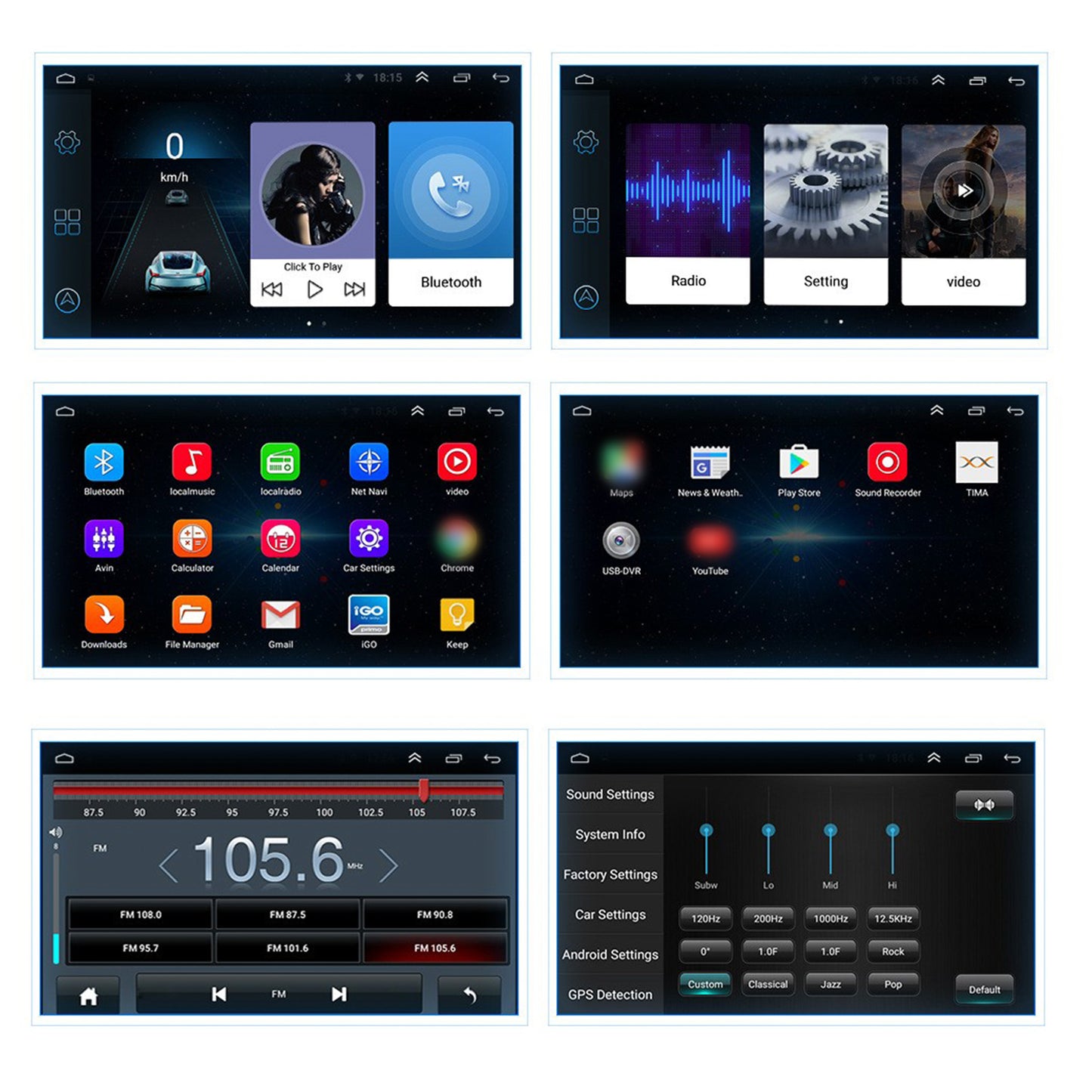 Android 13 Car Radio Wifi Stereo CarPlay Suitable for Toyota VIOS Yaris 07-12