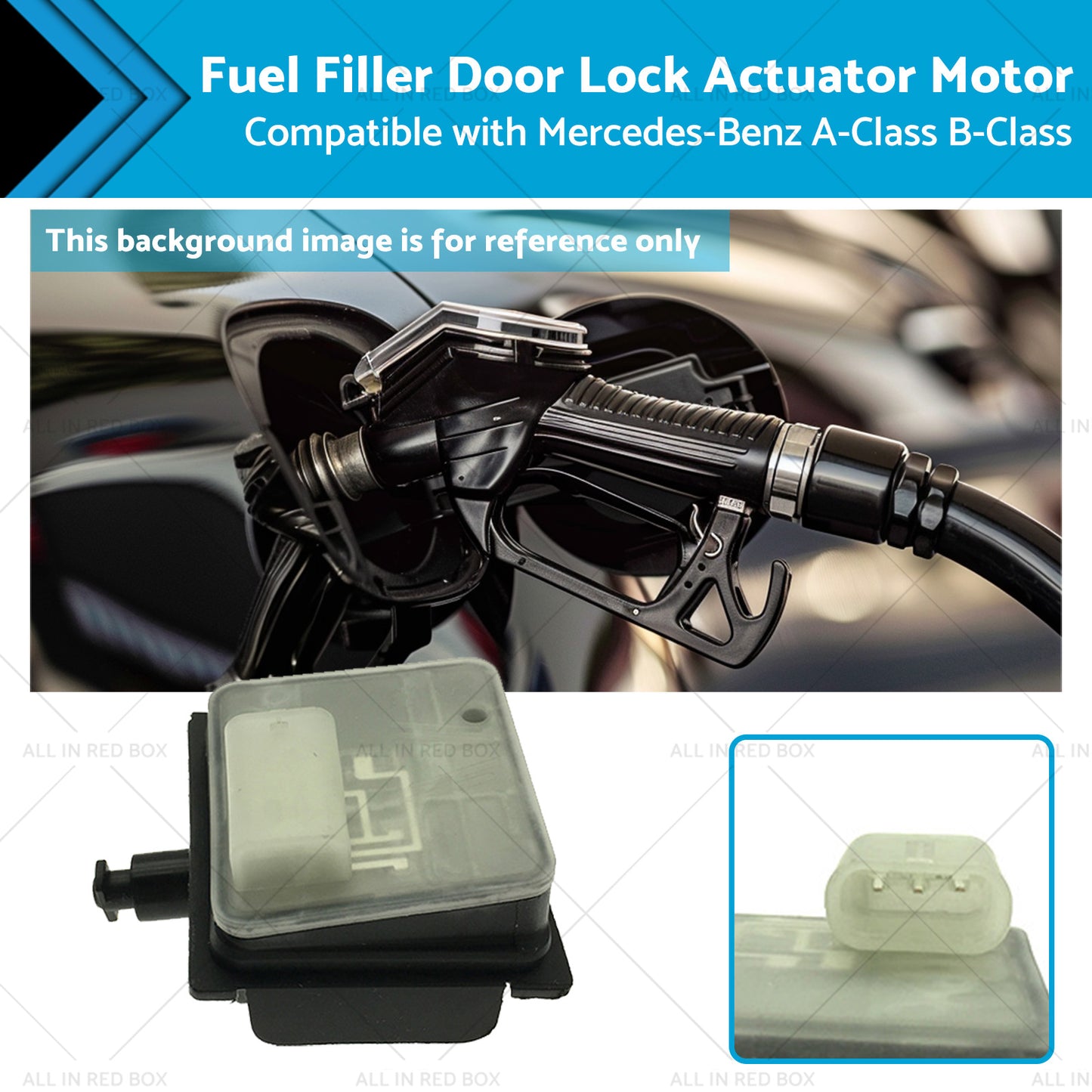 {{ Fuel Filler Door Lock Actuator Motor Suitable for Mercedes-Benz A-Class B-Class }} - Buy Car Parts Online at {{ Kaka Auto Parts }}.