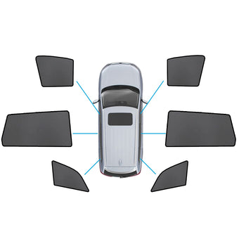 compare product Magnetic Mesh Sun Blind Shades Suitable for Audi Q7 4LB 06-15 On Front/Rear