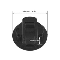 4x Round Flush Pull Slam Hatch Latch Door Lock Suitable For RV / Marine / Boat / Caravan