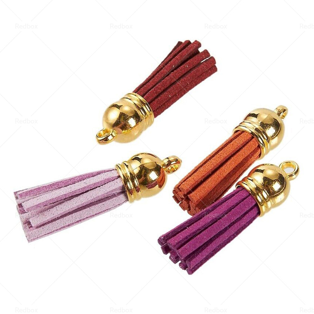 {{ 250PCS Keychain Ring Tassels Bulk Colored Leather Tassel Pendants Jewelry DIY }} - Buy Car Parts Online at {{ Kaka Auto Parts }}.