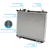 Radiator Suitable For Daihatsu Terios J100 RG 1.3L 4Cyl Auto and Manual 1997-2005