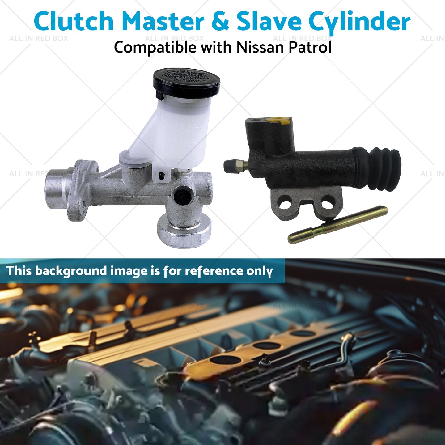 {{ Clutch Slave  and  Master  and  Booster Cylinder Suitablefor Nissan Patrol GU Y61 4. 2L }} - Buy Car Parts Online at {{ Kaka Auto Parts }}.