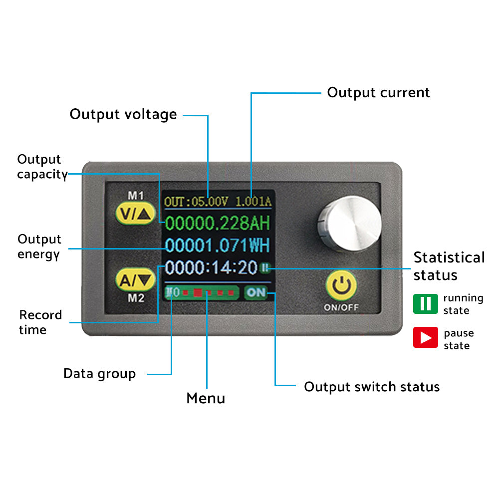 DC 36V 5A 80W Adjustable Regulated Power Supply Buck Boost Converter DC CNC AU