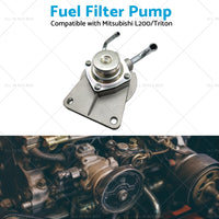 {{ Diesel Fuel Filter Primer Pump Suitable For Mitsubishi Triton ML MN 2. 5L 05-15 }} - Buy Car Parts Online at {{ Kaka Auto Parts }}.