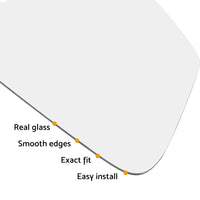 Right Side Mirror Glass with Back Plate Suitable For Toyota Yaris 2012-2019