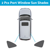 Magnetic Window Mesh Sun Blind Shade Suitable For MG ZS / ZST / ZS EV 2018-2023