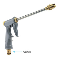 High Pressure Water Hose Nozzle Long Spray Nozzle Garden Hose Garden Car Wash