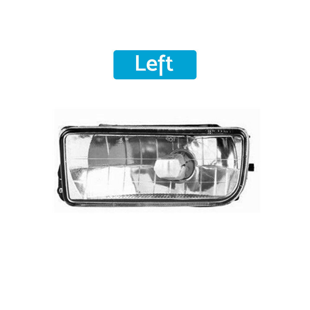 2x Fog Lights Driving Spot Lamps Black Housing Suitable For BMW E36 3 Series 1992-1998