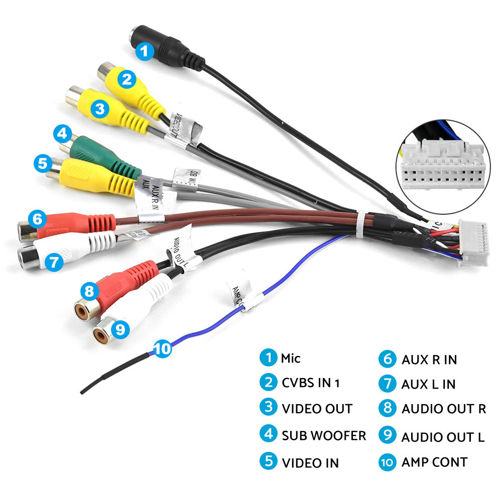 32GB Android 11 GPS Navi Car Stereo Radio 9 Inch Head Unit Suitable For Honda Jazz GD