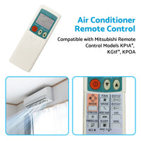 Air Conditioner Replace Remote Control Suitable for Mitsubishi KPOA KP1A* KG1F*