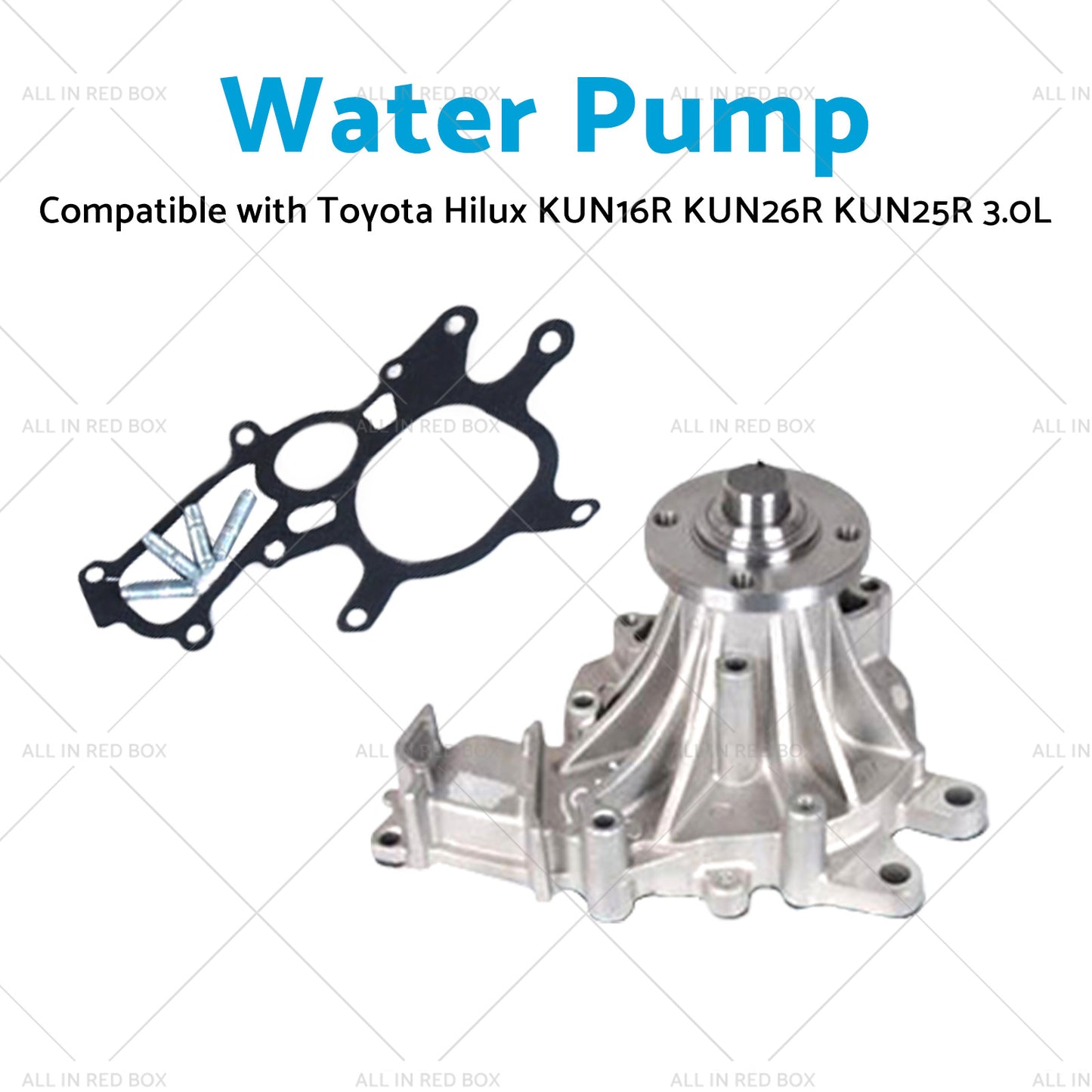{{ 1KD-FTV Water Pump Suitable for Toyota Hilux KUN16R KUN26R KUN25R 3. 0L 05-13 }} - Buy Car Parts Online at {{ Kaka Auto Parts }}.