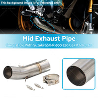{{ Exhaust Mid Pipe Motorcycle Suitable For Suzuki GSX-R600 GSXR 750 2011-2023 }} - Buy Car Parts Online at {{ Kaka Auto Parts }}.