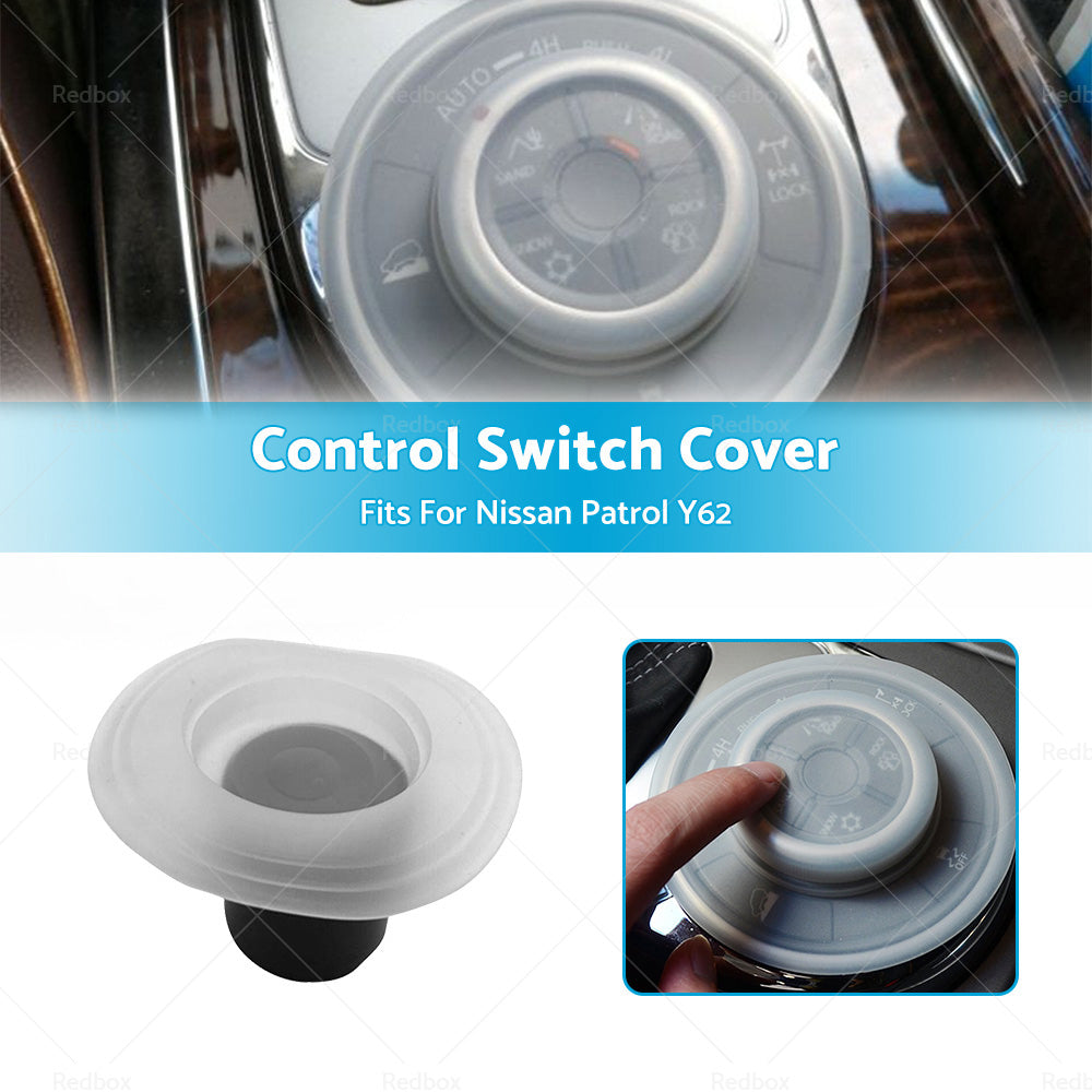 {{ Driving Mode Select Switch Silicone COVER For Nissan Patrol Y62 2012-2022 4WD }} - Buy Car Parts Online at {{ Kaka Auto Parts }}.