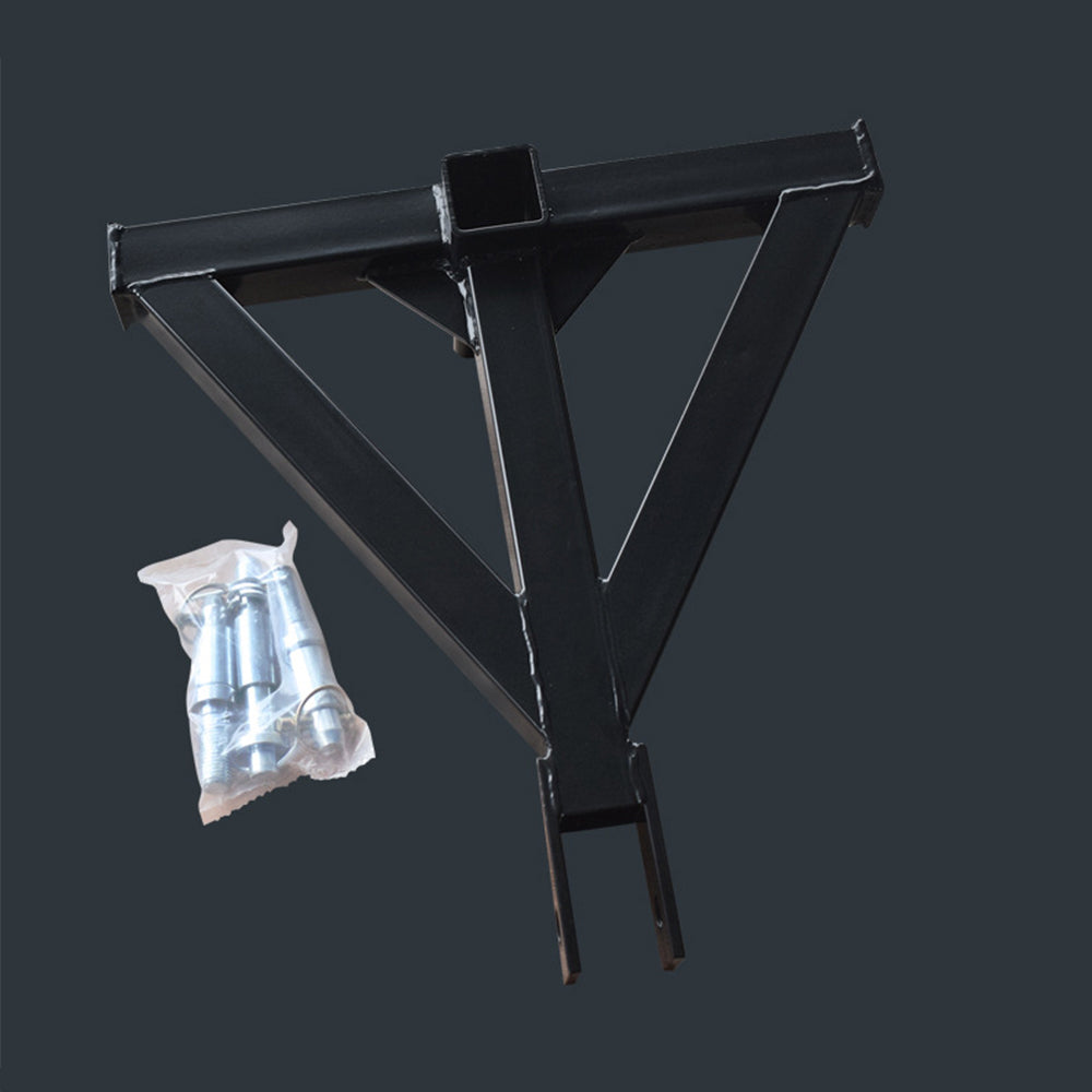 Heavy Duty 3-Point 2" Receiver Trailer Hitch Drawbar Suitable For Cat.1 Tractor Tow Applications