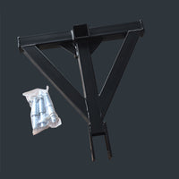 Heavy Duty 3-Point 2" Receiver Trailer Hitch Drawbar Suitable For Cat.1 Tractor Tow Applications