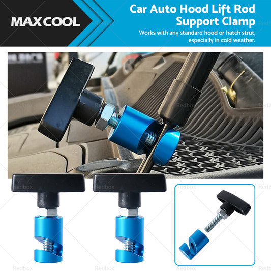 {{ 2X Car Auto Hood Lift Rod Support Clamp Shock Prop Strut Stopper Retainer Tool }} - Buy Car Parts Online at {{ Kaka Auto Parts }}.