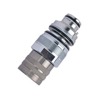Hydraulic Flat Face Quick Coupler Male & Female Suitable For Bobcat 46mm 1 13/16 inch Thread