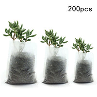 {{ Non-Woven 200PCS Biodegradable Bags Plant Grow Pot Nursery Seedling Garden }} - Buy Car Parts Online at {{ Kaka Auto Parts }}.