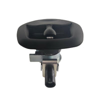 1x Central Locking Handle Whale Tail Lock Power Operated Black Recessed Folding