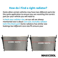 Radiator 360mm Suitable For Subaru Forester XT XS EJ25 2.5L Impreza 1.6L 1.8L