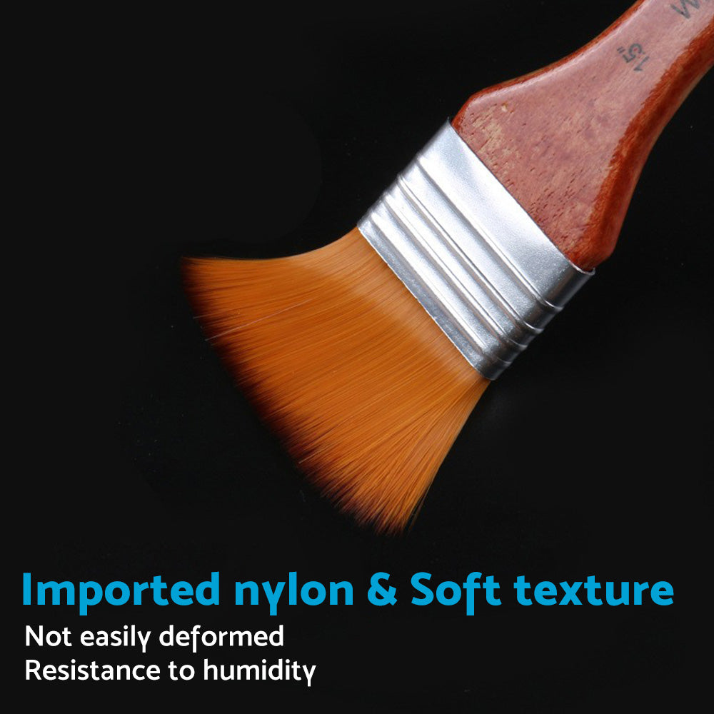 25 Pcs Artist Paint Brushes Watercolour Acrylic Oil Painting Brush With Case Set