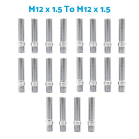 20x M12 x 1.5 Wheel Stud Conversion Bolts Suitable For German Cars 58mm