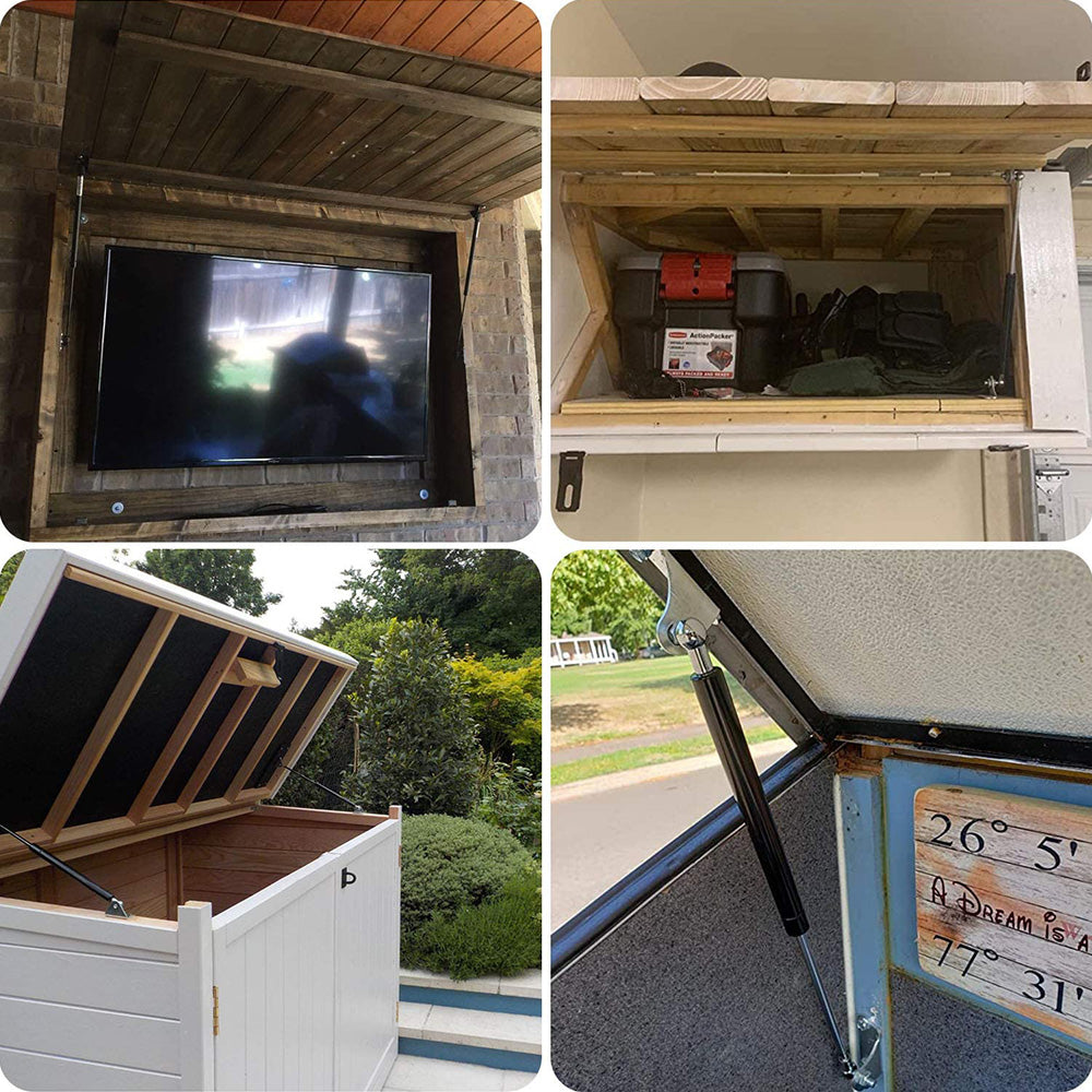 {{ Gas Strut 500mm-350N x2  8mm Shaft  Caravans, Trailers, Canopy, Toolboxes struts }} - Buy Car Parts Online at {{ Kaka Auto Parts }}.