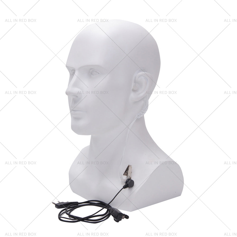 {{ 2PCS Covert Acoustic Tube Earpiece Headset Mic Suitable for Baofeng Kenwood }} - Buy Car Parts Online at {{ Kaka Auto Parts }}.