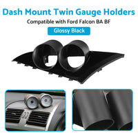 {{ Dash Mount Twin Gauge 52mm Holders Suitable For Ford Falcon BA BF XR6 XR8 XR6T }} - Buy Car Parts Online at {{ Kaka Auto Parts }}.