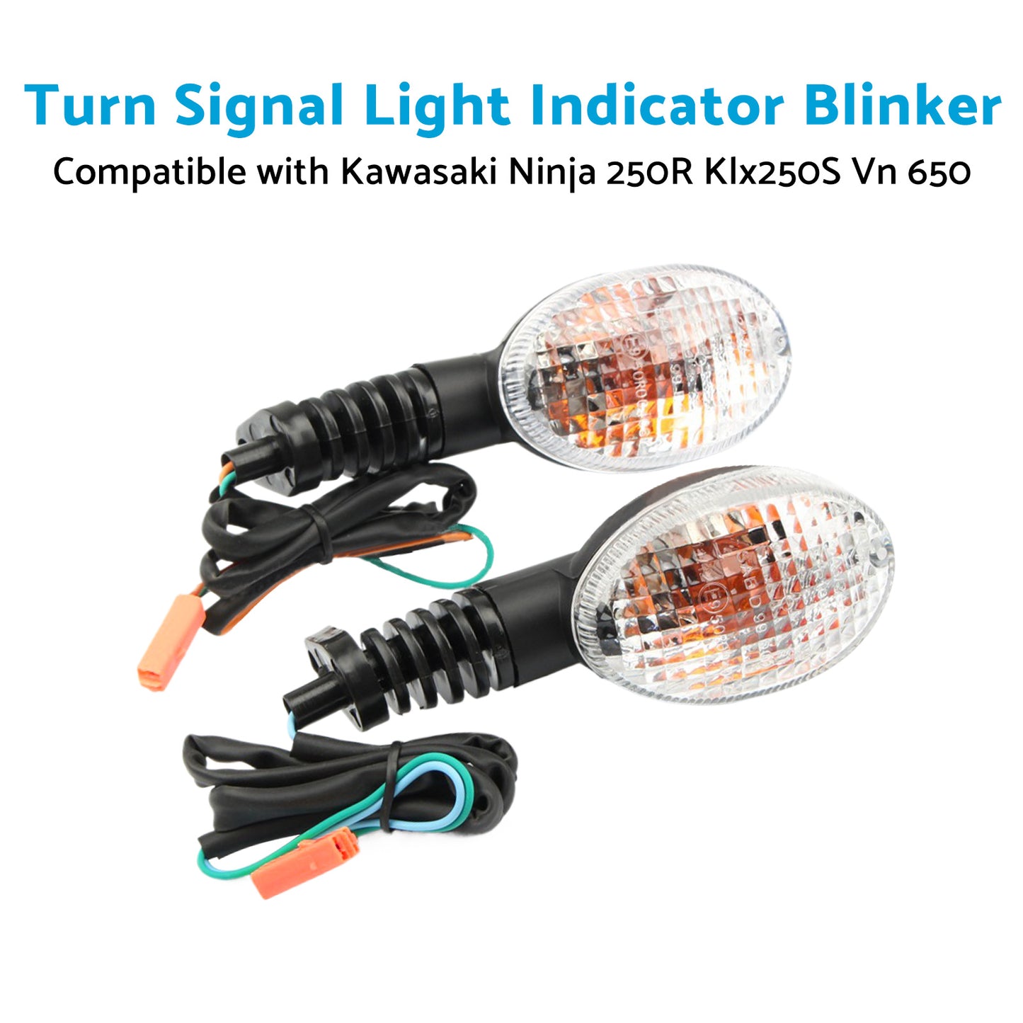 Turn Signal Light Indicator Blinker Suitable For Kawasaki Ninja 250R 2008-2012 / VN 650 2006-2012