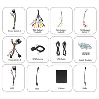 9'' CarPlay Stereo Head Unit Suitable For Ford Kuga Escape 2013-2017 Android 14