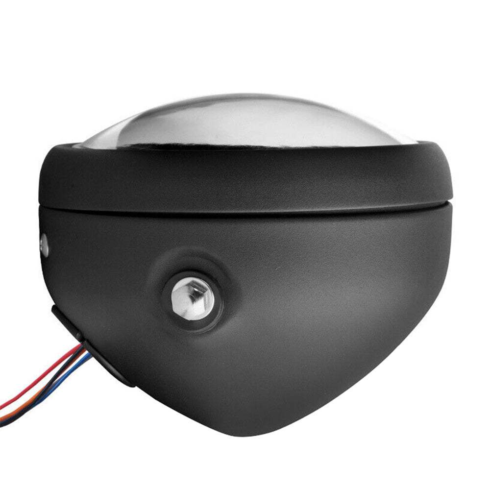 Motorcycle 6. 5inch LED Headlight DRL Hi Lo Running Light Suitable For Cafe Racer