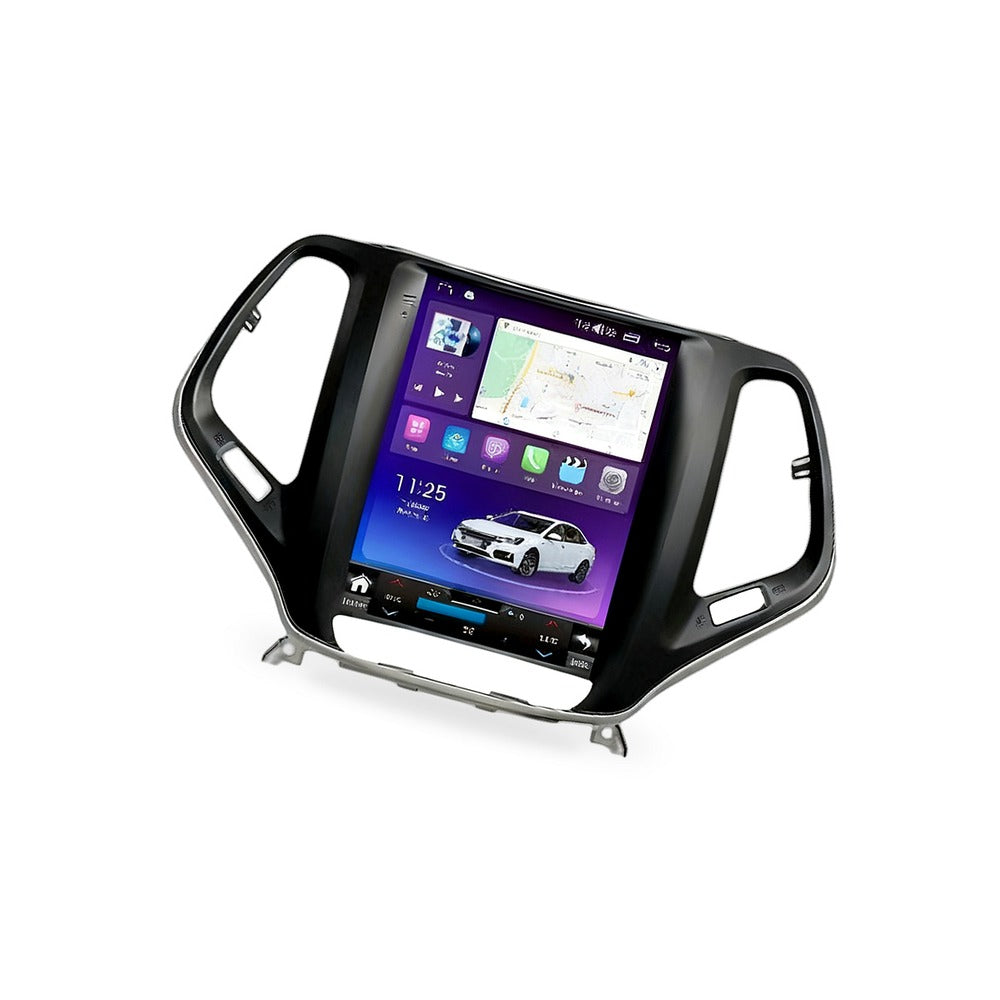 Vertical Screen Android Navigation GPS for 2016-2019 Jeep Cherokee WiFi