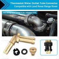 {{ Thermostat Water Outlet Tube Connector Suitable for Land Rover Range Rover 10-13 }} - Buy Car Parts Online at {{ Kaka Auto Parts }}.
