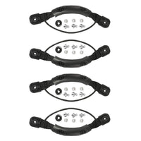 4x Side Mount Carry Handles with Screws Suitable For Kayak / Canoe / Boat Replacement