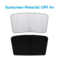 {{ 6 Layer Thick WindScreen Sun Shade Suitable for Isuzu MU-X 2020-25 w/Storage Bag }} - Buy Car Parts Online at {{ Kaka Auto Parts }}.
