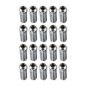 compare product 20x Extreme 14x1.5 Chrome Spline Wheel Nuts Suitable For VE Holden Landcruiser