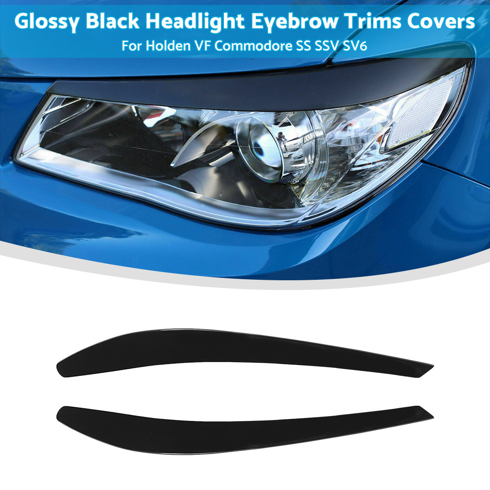 {{ Headlight Eyebrow Eyelid Cover Trim Fits Holden Commodore VF SS SSV SV6 S Evoke }} - Buy Car Parts Online at {{ Kaka Auto Parts }}.
