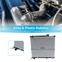 {{ Radiator Cool for Suzuki Grand Vitara SQ JLX ET TA 2. 0 2. 5 Auto Manual 1991-2005 }} - Buy Car Parts Online at {{ Kaka Auto Parts }}.
