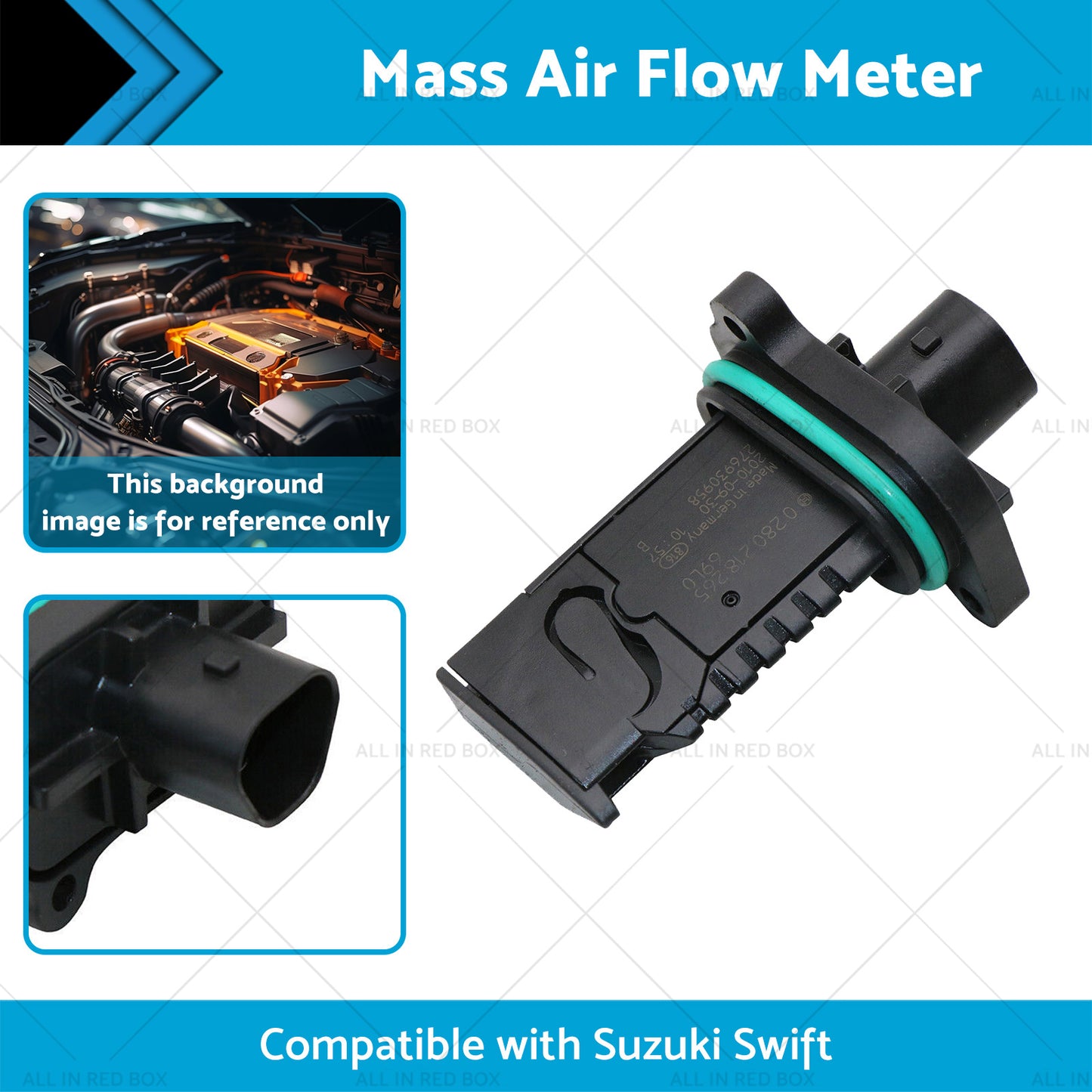 {{ New Mass Air Flow Meter Suitable For Suzuki FZ SWIFT 1. 4L K14B 2 or 11-6 or 17 MAF AFM }} - Buy Car Parts Online at {{ Kaka Auto Parts }}.