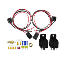 {{ Dual Electric Fan Relay Sensor Kit with 12V Thermostat Switch 175掳-185掳 40Amp }} - Buy Car Parts Online at {{ Kaka Auto Parts }}.